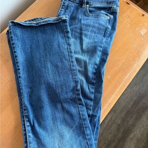 White House Black Market Blue Boot Cut Jeans